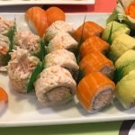 Sushi Ura Makis in Plate