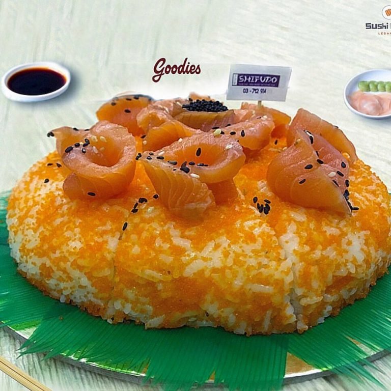 sushi cake in lebanon