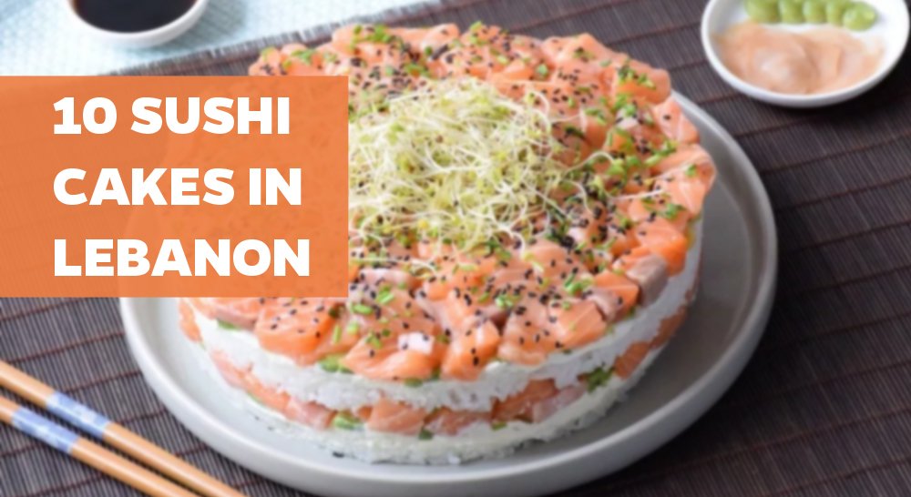 sushi cake in lebanon