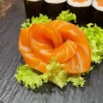 Sushi in a plate