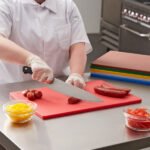 cutting board red