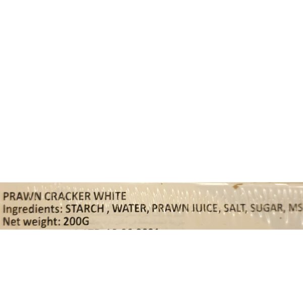 Prawn cracker ingredients