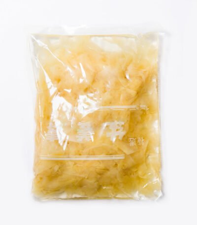 pickled ginger bag white
