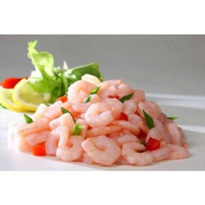 Shrimp Peeled Cooked Deveined Tail Off (Frozen – India)
