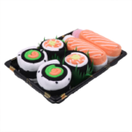 Sushi Socks Box (Set of 3 or 5) (80% cotton)