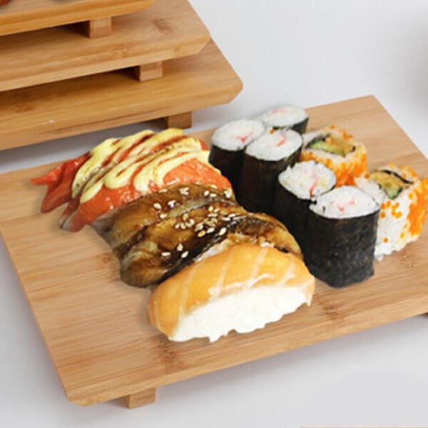 Sushi Wooden Tray (Small, Medium) - Image 2