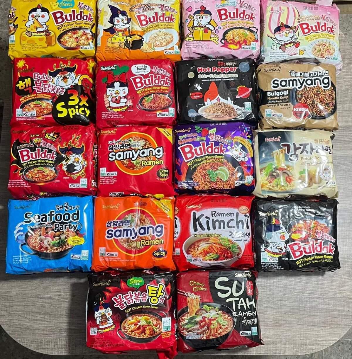 Korean Noodles Samyang (Made in Korea) - Image 3