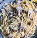 white truffle cream pasta