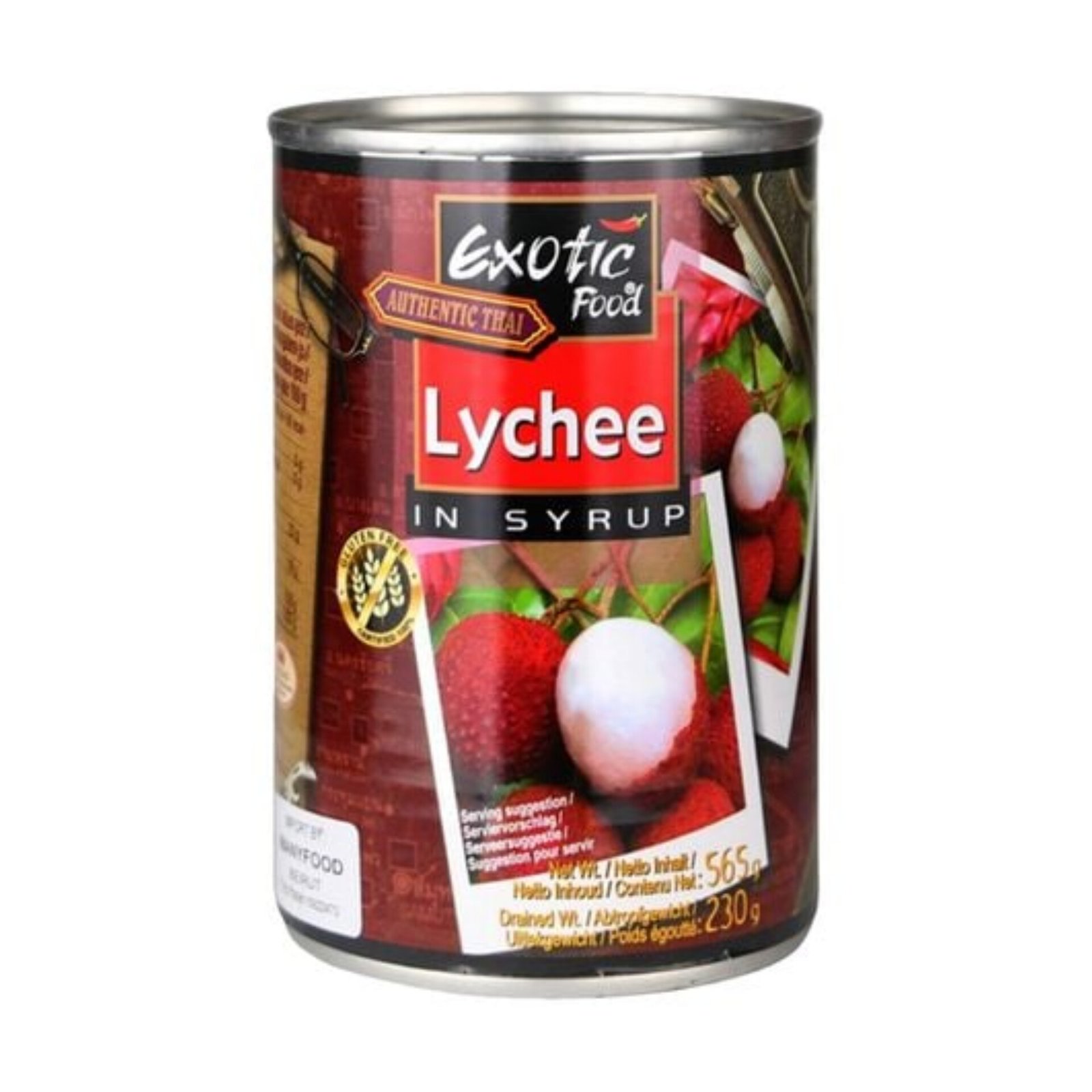 Lychee in Syrup 565g Exotic Food