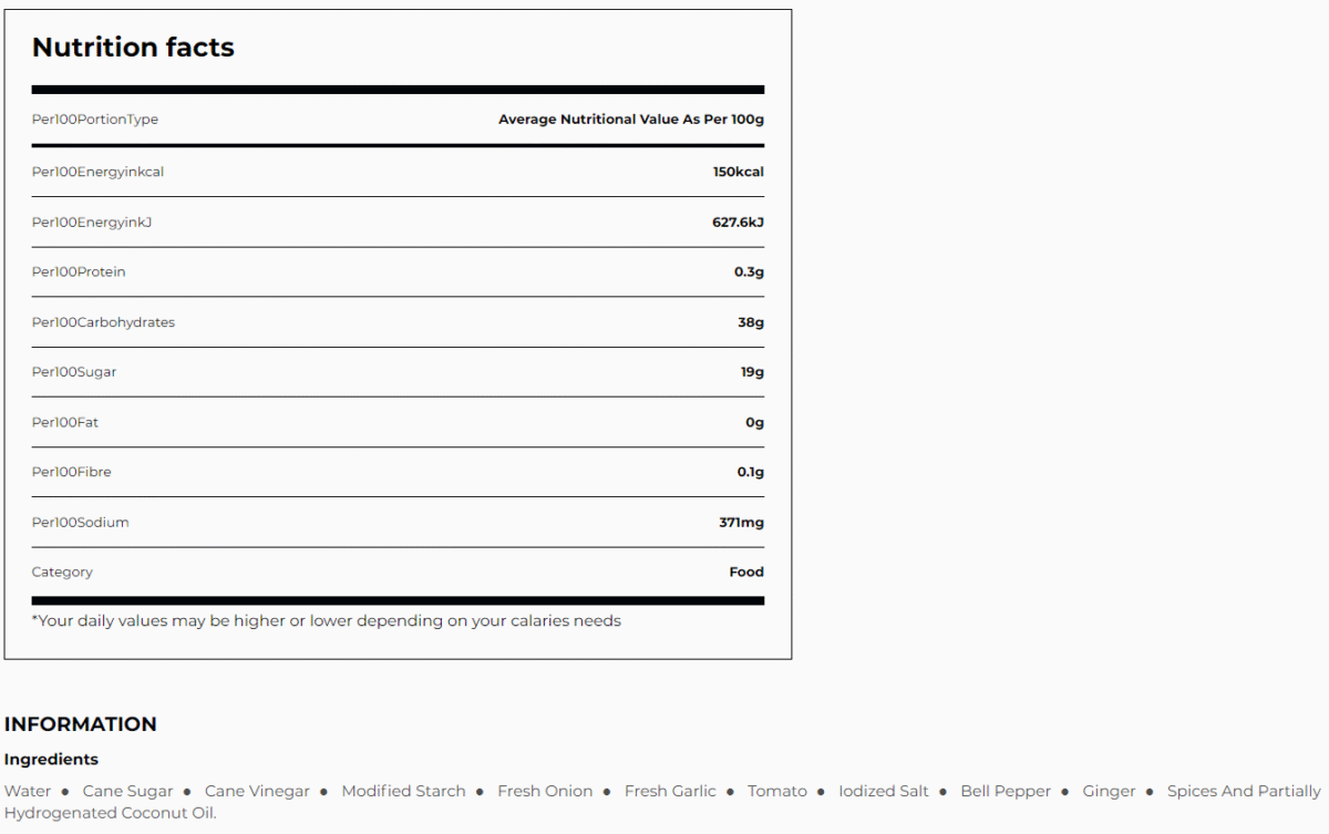 Sweet and Sour Real thai 210g - Image 3