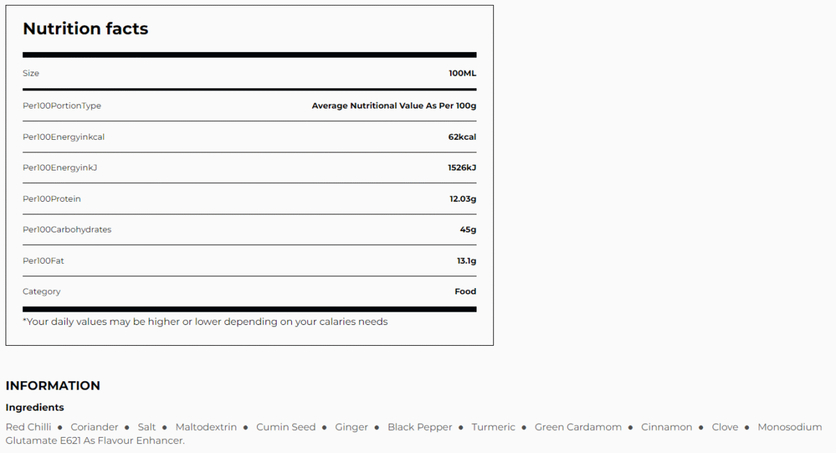 Curry Powder 100g (Waugh’s) - Image 3