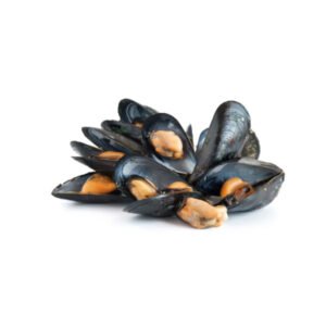 Mussels / Moules Whole In Shell 1kg Cooked Frozen