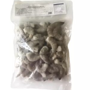 Shrimp Raw Peeled Deveined 1kg Size 31/40 Small (Frozen – India)