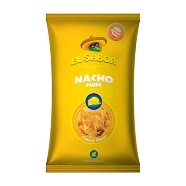 EL SABOR Nacho Chips Cheese Food Service Size 500g