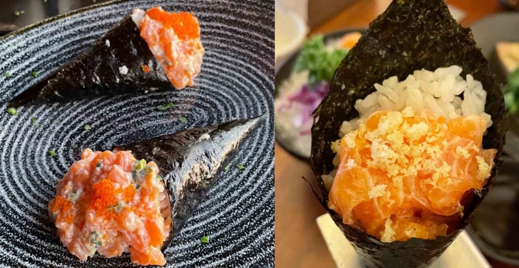 sushi in a plate