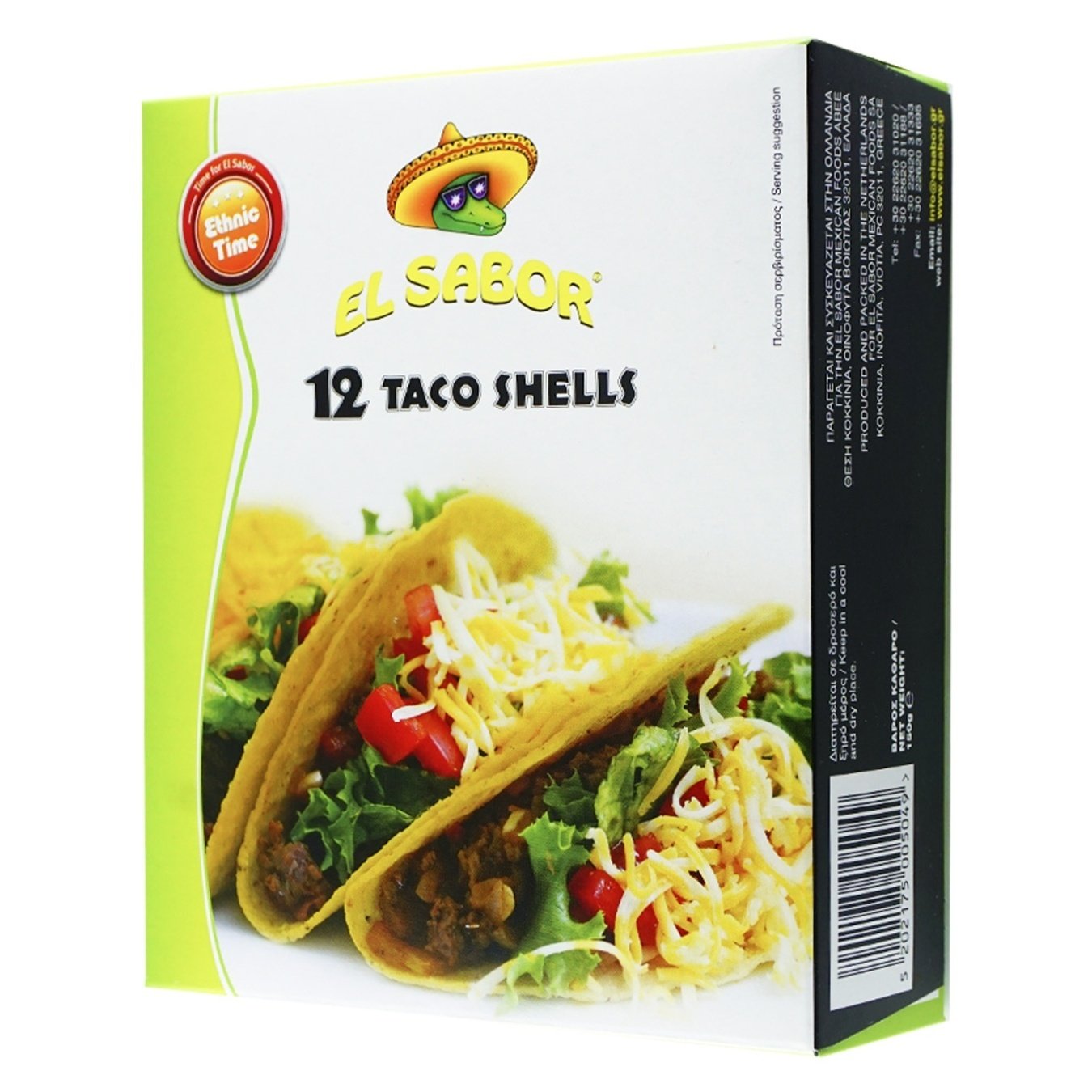 EL SABOR Taco Shells 150g