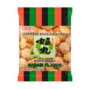 Japanese Rice Cracker (Himemaru) 85g Wasabi Flavor
