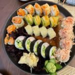 sushi in a plate