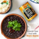 Whole Black Beans 400g (Cantina Mexicana) - Image 2
