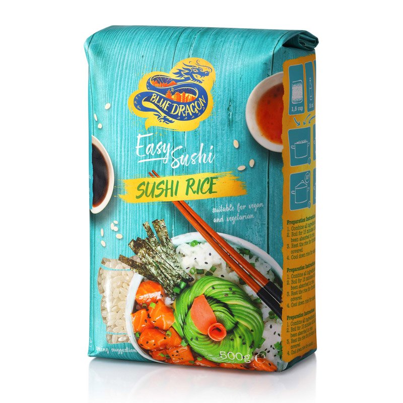 Sushi Rice 500g Blue Dragon
