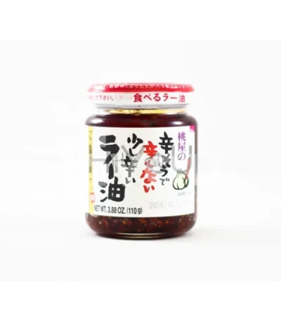 Seasoned Oil With Red Pepper And Garlic (Momoya) 110g
