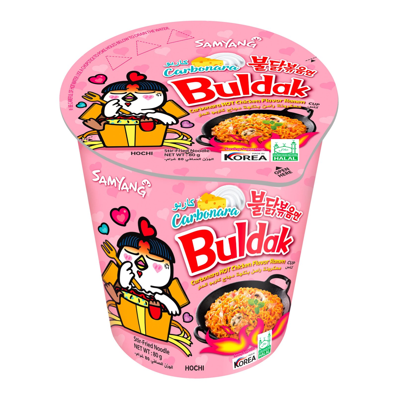 Carbonara Buldak Cup 80g Carbonara Buldak Cup 80g