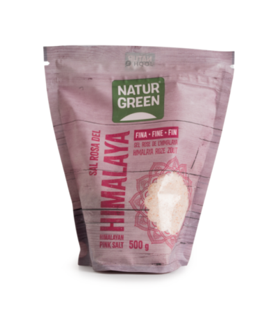 Himalayan Pink Salt 500g (Nature Green)