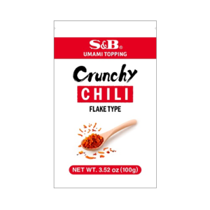 Crunchy Chili Flake Type 100g (S&B)