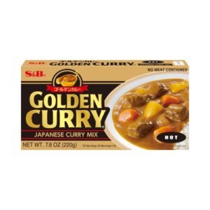 Japanese Curry Mix Hot 220g (S&B )