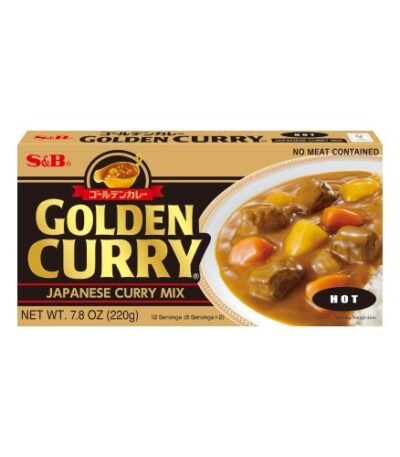 Japanese Curry Mix Hot 220g (S&B )