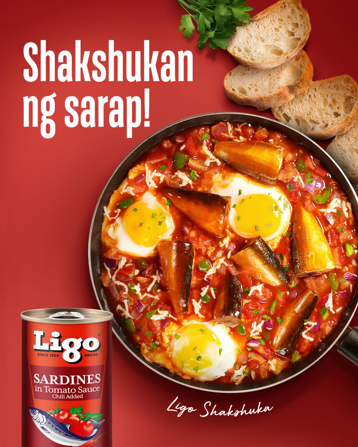 Sardines in Tomato Sauce With Chili 155g (Ligo) - Image 2