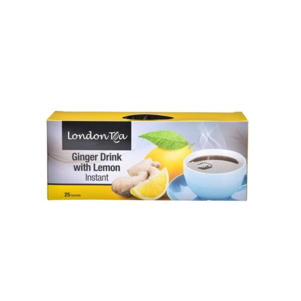 Ginger With Lemon Tea 20 Sachets (London Tea)