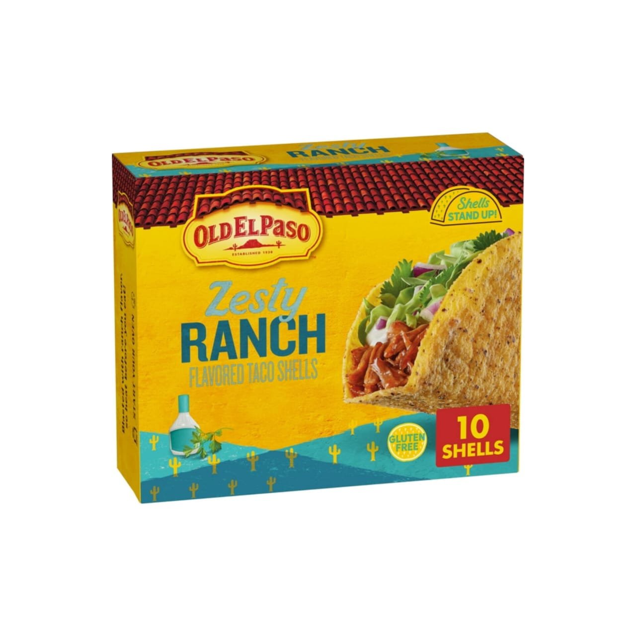 Zesty Ranch Taco Shells 153g (Old El Paso)