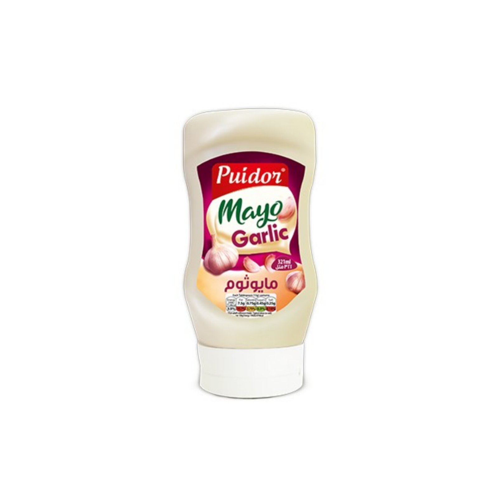 Garlic Mayo 321ml (Puidor)