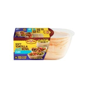 Soft Tortilla Mini Bowl Flour 144g (Old El Paso)