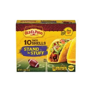 10 Taco Shells Stand N Stuff 133g (Old El Paso)