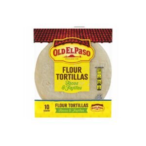 10 Flour Tortillas For Soft Tacos N Fajitas 232g (Old El Paso)