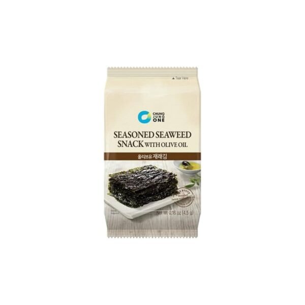 Seasoned Seaweed Snack With Olive Oil (Chung Jung One) 4.5g