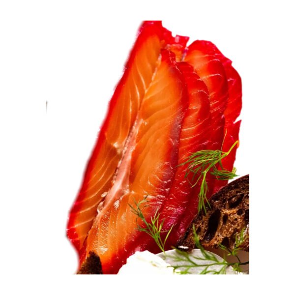 Smoked Salmon with Beetroot (Norwegian/Scottish) Slices (100g-1kg)