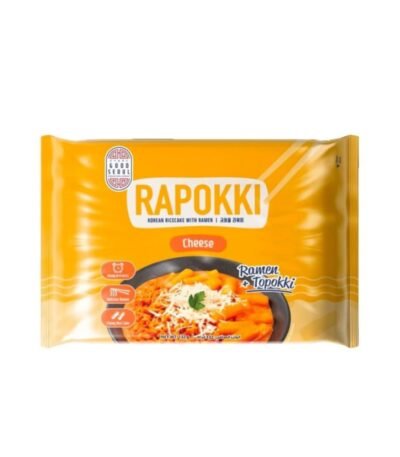Rapokki Cheese Ramen Topokki 132g (Good Seoul)