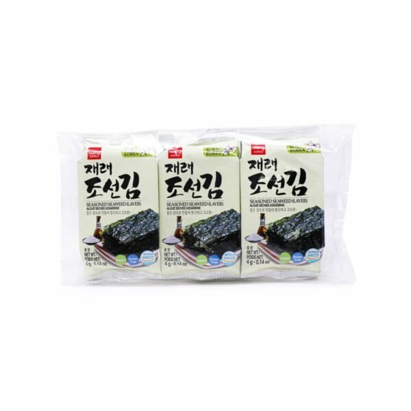 Seaweed Nori Crunchy Pack of 3 (Wang Korea)
