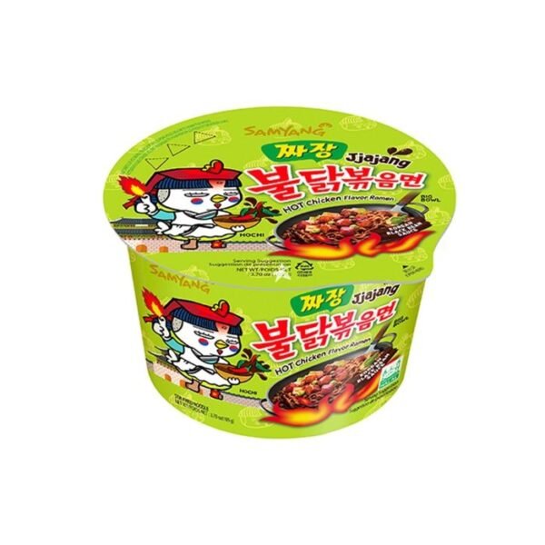 Jjajang Buldak Bowl 105g (Samyang)