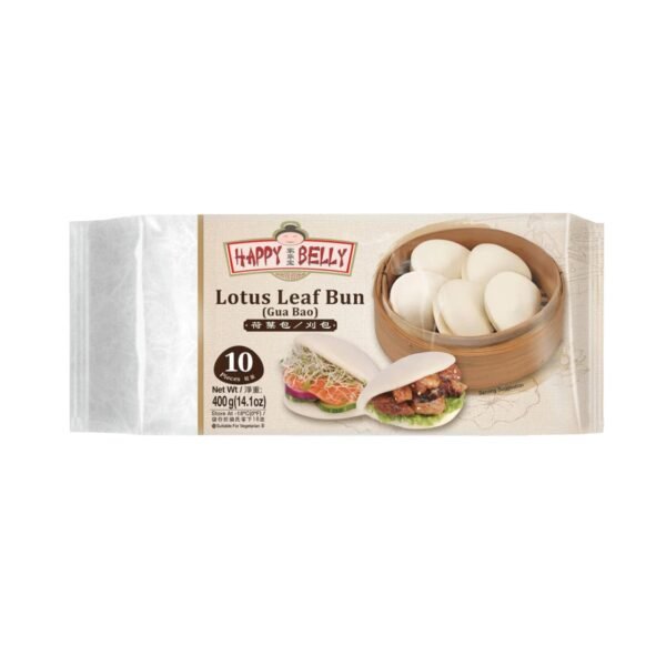 Soft Bao Buns Wrappers 400g (HAPPY BELLY)