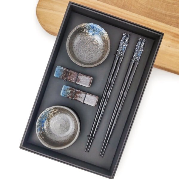 Chopsticks Patterned Set Premium Reusable (Fiberglass) - Image 2