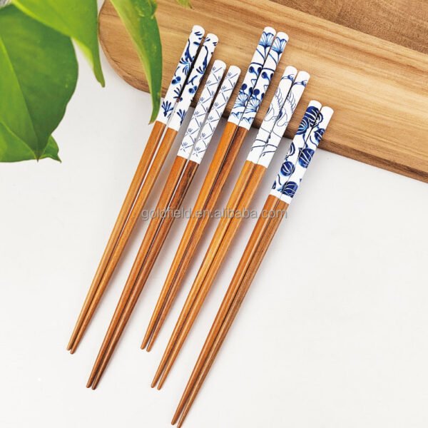 Chopsticks Reusable High Quality Bamboo - Image 2