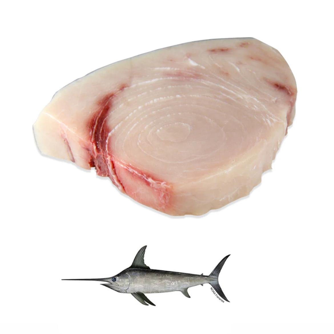 Wild Swordfish fillet (300g) Frozen (Africa) Wild Swordfish fillet (300g) Frozen (Africa) - Image 1