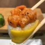 Sushi in a plate