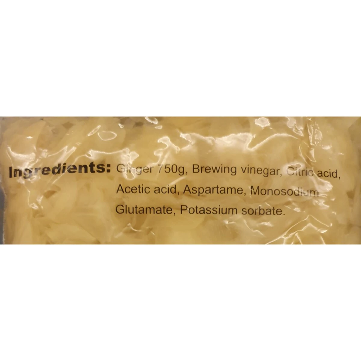 pickled ginger ingredients