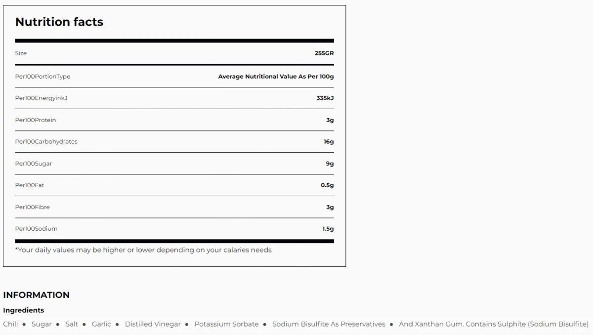 Sriracha Hot Sauce (482g/814g) Thailand - Image 3
