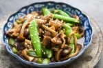shiitake mushrooms dish